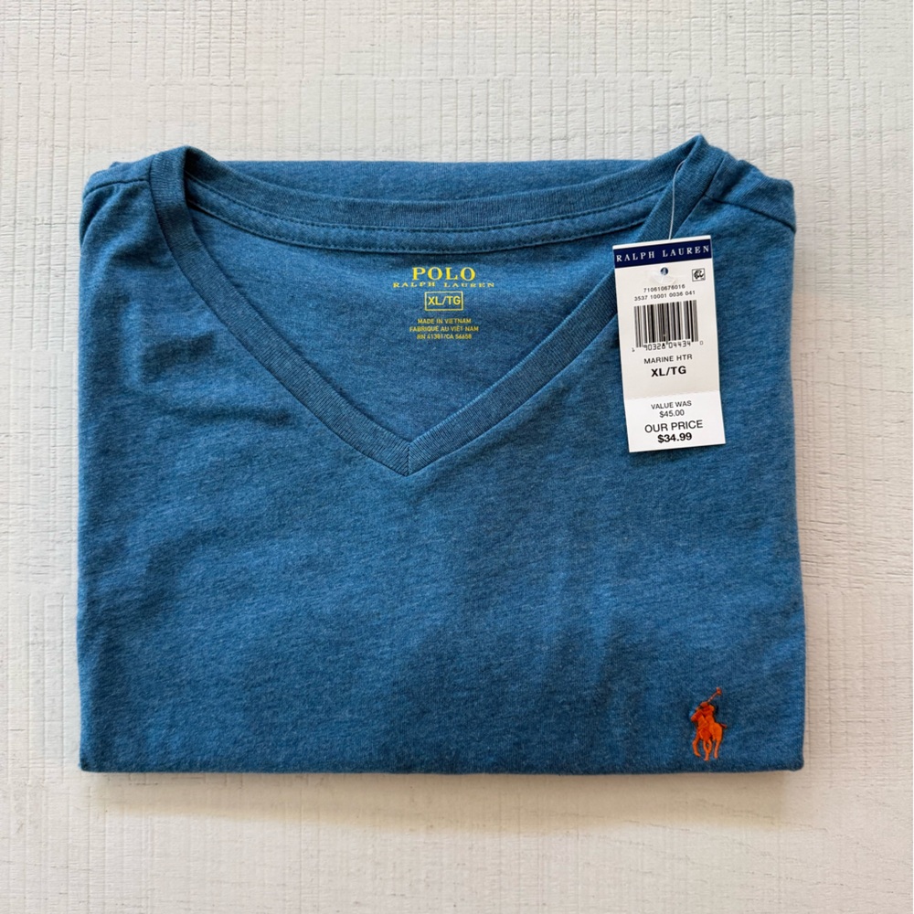 Ralph Lauren Blue Polo Shirt